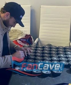 Fan Cave Sports Ryan O'Reilly St Louis Blues Autographed Fan Cave Exclusive Puck Autographed Memorabilia