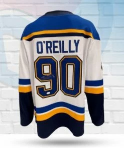 Fan Cave Sports Ryan O'Reilly St Louis Blues Autographed Fanatics Away Jersey - JSA Autographed Memorabilia