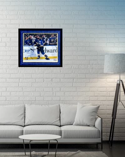 Fan Cave Sports Autographed Memorabilia Ryan O'Reilly St Louis Blues Autographed Framed 16x20 W/ Inscription - COA 2 Fan Cave Sports Autographed Memorabilia Ryan O'Reilly St Louis Blues Autographed Framed 16x20 W/ Inscription - COA