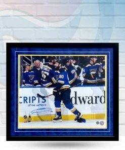Fan Cave Sports Autographed Memorabilia Ryan O'Reilly St Louis Blues Autographed Framed 16x20 W/ Inscription - COA