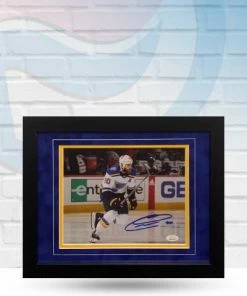 Fan Cave Sports Autographed Memorabilia Ryan O'Reilly St Louis Blues Autographed Framed 8x10 - JSA