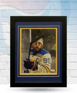 Fan Cave Sports Ryan O'Reilly St Louis Blues Autographed Framed 8x10 - JSA
