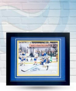 Fan Cave Sports Ryan O'Reilly St Louis Blues Autographed Framed 8x10 - JSA Autographed Memorabilia