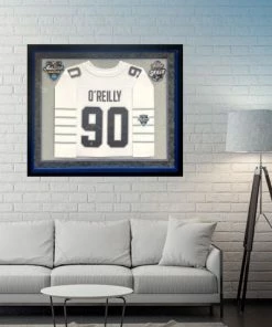 Fan Cave Sports Ryan O'Reilly St Louis Blues Autographed Framed Fanatics All Star Jersey - COA Autographed Memorabilia