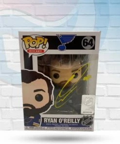 Autographed Memorabilia Ryan O'Reilly St Louis Blues Autographed Funko Pop: Yellow Signature - JSA