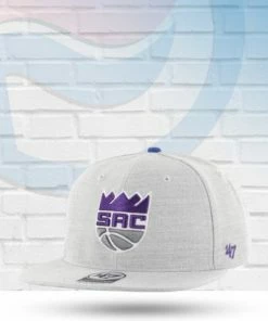 '47 Brand Hats Sacramento Kings Boreland Captain Snapback Hat