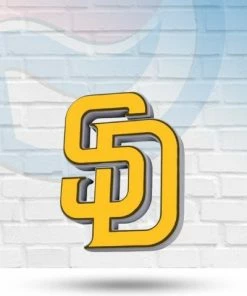 FanFave San Diego Padres 3D Foam Wall Sign