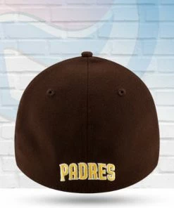 New Era Hats San Diego Padres Team Classic 39THIRTY Flex Hat