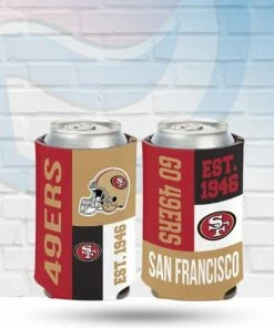 WinCraft San Francisco 49ers Color Block Can Koozie