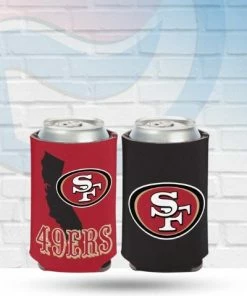 WinCraft San Francisco 49ers State Shape Can Koozie Drinkware
