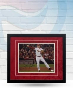 Fan Cave Sports Autographed Memorabilia Scott Rolen St Louis Cardinals Autographed Framed 11x14 - JSA