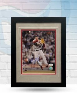 Fan Cave Sports Scott Rolen St Louis Cardinals Autographed Framed 8x10 - JSA Autographed Memorabilia