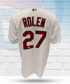 Fan Cave Sports Scott Rolen St Louis Cardinals Autographed Majestic Cool Base Jersey W/ "2006 WSC" Inscription And WS Patch - JSA Autographed Memorabilia
