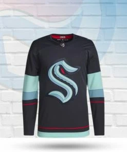 Seattle Kraken Authentic Adidas Blank Home Jersey Jerseys & Apparel