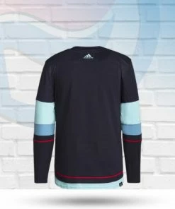 Seattle Kraken Authentic Adidas Blank Home Jersey Jerseys & Apparel
