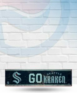 WinCraft Magnets Seattle Kraken Wooden Magnet 1.5" X 6"