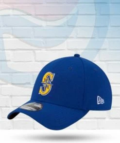 New Era Seattle Mariners Team Classic 39THIRTY Flex Hat