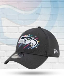 New Era Seattle Seahawks 2021 Crucial Catch 39THIRTY Flex Hat Hats