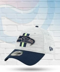 New Era Hats Seattle Seahawks 2021 NFL Training Camp 39THIRTY Flex Hat