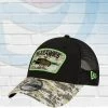 New Era Seattle Seahawks 2021 Salute To Service 9FORTY Trucker Adjustable Hat Hats
