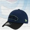New Era Seattle Seahawks 2021 Sideline Road 9FORTY Adjustable Hat Hats