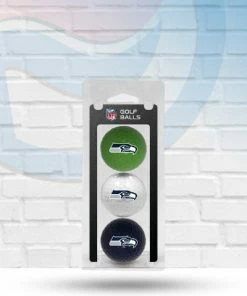 Team Golf Seattle Seahawks 3-Pack Golf Balls
