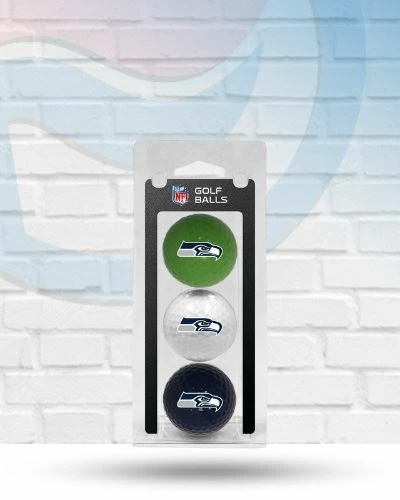 Team Golf Seattle Seahawks 3-Pack Golf Balls 1 Team Golf Seattle Seahawks 3-Pack Golf Balls