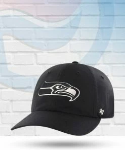 '47 Brand Seattle Seahawks Clean Up Adjustable Hat Hats