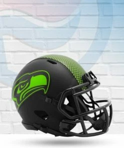 Score Here Seattle Seahawks Eclipse Speed Riddell Mini Football Helmet