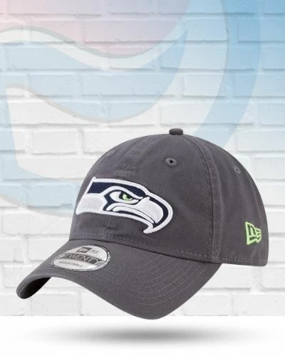 New Era Hats Seattle Seahawks Graphite Core Classic 9TWENTY Adjustable Hat 1 New Era Hats Seattle Seahawks Graphite Core Classic 9TWENTY Adjustable Hat