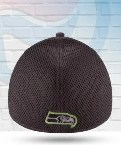 New Era Seattle Seahawks Grayed Out 39THIRTY Flex Hat