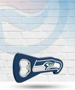 Evergreen Seattle Seahawks Magnet Bottle Opener