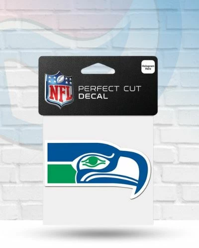 WinCraft Decals Seattle Seahawks Retro Perfect Cut Decal 4" X 4" 1 WinCraft Decals Seattle Seahawks Retro Perfect Cut Decal 4" X 4"