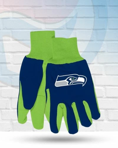 St Louis Wholesale Seattle Seahawks Two Tone Sport Utility Gloves 1 St Louis Wholesale Seattle Seahawks Two Tone Sport Utility Gloves