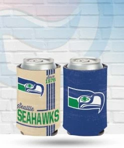 WinCraft Seattle Seahawks Vintage Can Koozie Drinkware