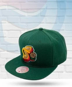 Mitchell & Ness Seattle Supersonics Mitchell And Ness HWC Core Basic Snapback Hat Hats