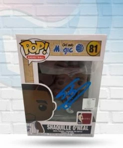 Autographed Memorabilia Shaquille O'Neal Orlando Magic Autographed Funko Pop - Beckett