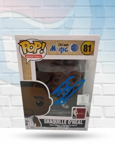 Autographed Memorabilia Shaquille O'Neal Orlando Magic Autographed Funko Pop - Beckett 1 Autographed Memorabilia Shaquille O'Neal Orlando Magic Autographed Funko Pop - Beckett