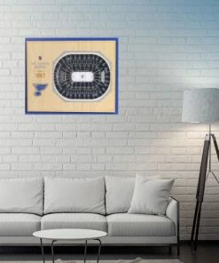 You The Fan St Louis Blues 17'' X 13'' 5-Layer StadiumViews Wooden Sign