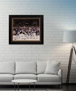 Fan Cave Sports Autographed Memorabilia St Louis Blues 2019 Stanley Cup On Ice Team Autographed Framed 16x20 - JSA (28 Autographs)