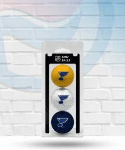 Team Golf St Louis Blues 3-Pack Golf Balls