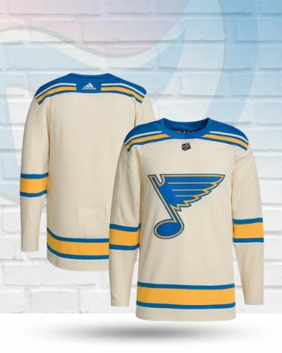 St Louis Blues Authentic Adidas Blank 2022 Winter Classic Jersey Jerseys & Apparel 1 St Louis Blues Authentic Adidas Blank 2022 Winter Classic Jersey Jerseys & Apparel