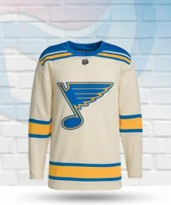 St Louis Blues Authentic Adidas Blank 2022 Winter Classic Jersey Jerseys & Apparel