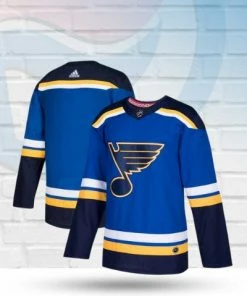 St Louis Blues Authentic Adidas Blank Home Jersey