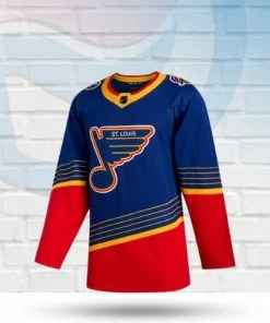 Fan Cave Sports St Louis Blues Authentic Adidas Blank Retro Jersey