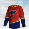 St Louis Blues Authentic Adidas Blank Reverse Retro Jersey