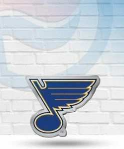 Team Pro Mark St Louis Blues Acrylic Metallic Auto Emblem