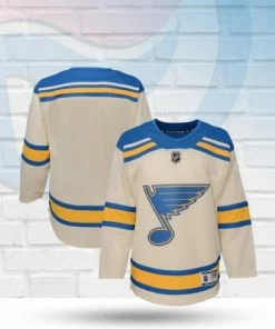 Outer Stuff St Louis Blues Blank 2022 Winter Classic Youth Jersey