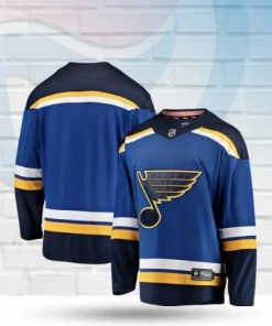 St Louis Blues Fanatics Blank Home Jersey