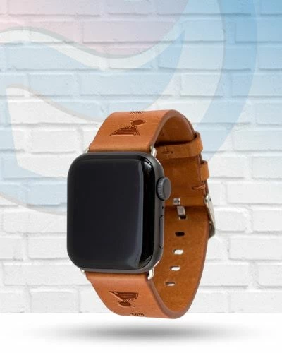 Affinity Bands St Louis Blues Leather Smart Watch Band 1 Affinity Bands St Louis Blues Leather Smart Watch Band